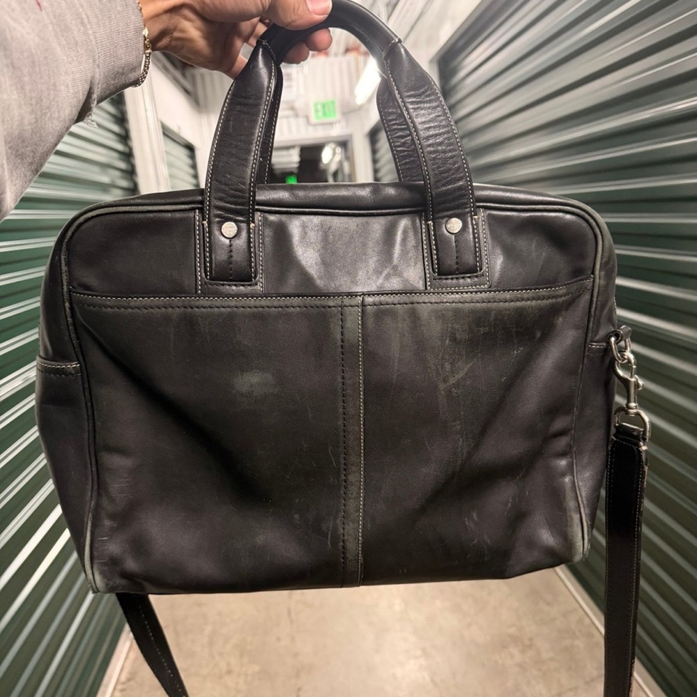 Coach Leather Briefcase